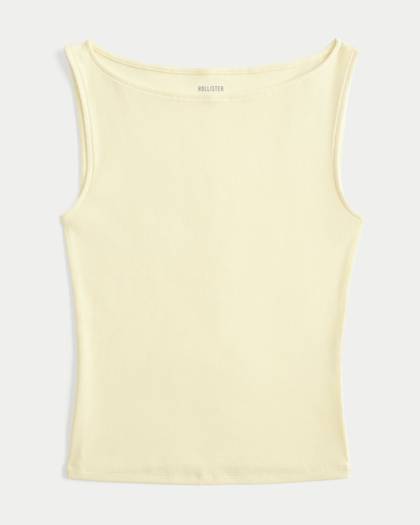 Slash-Neck Tank