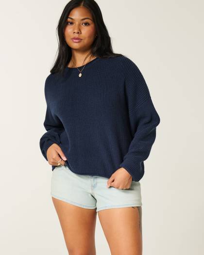 Ultra Low-Rise Light Wash Jean Shortie Shorts