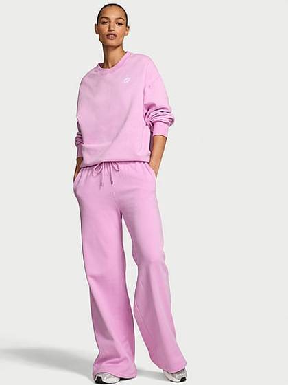 Effortless Fleece Wide-Leg Sweatpant