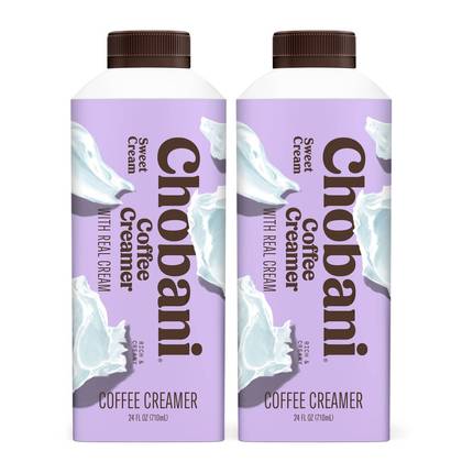 Chobani 2ct/24 fl oz Each Sweet Cream Coffee Creamer