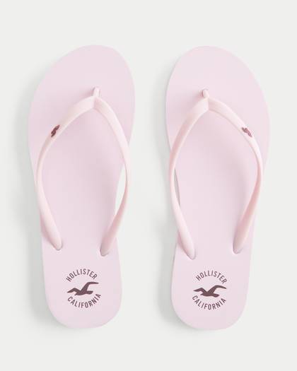 Rubber Logo Flip Flops