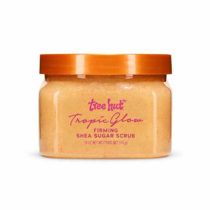Tree Hut Tropic Glow Shea Sugar Tropical Body Scrub - 18oz: Paraben-Free, Sulfate-Free, Vegan, Alcohol-Free