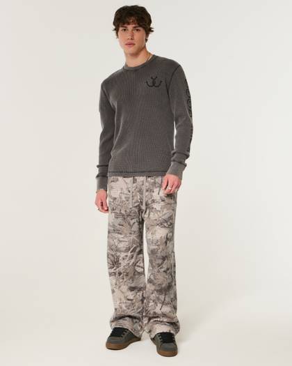 Hollister Feel Good Camo Super Baggy Sweatpants
