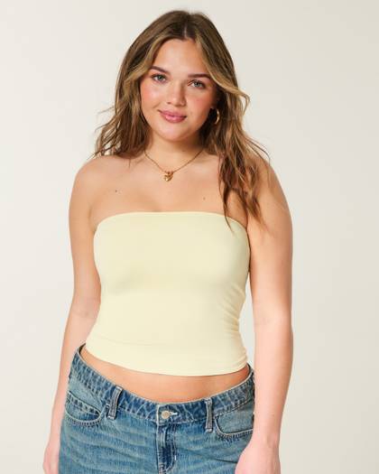 Taylor Smooth Seamless Fabric Reversible Tube Top