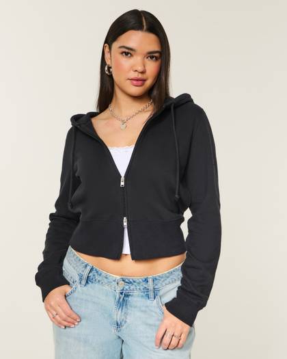 Hollister Feel Good Zip-Up Hoodie