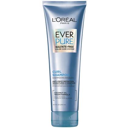 L'Oreal Paris Ever Curl Sulfate-Free Coconut Oil Hydracharge Shampoo - 8.5 fl oz