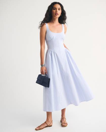 A&F Bra-Free Dylan Midi Dress