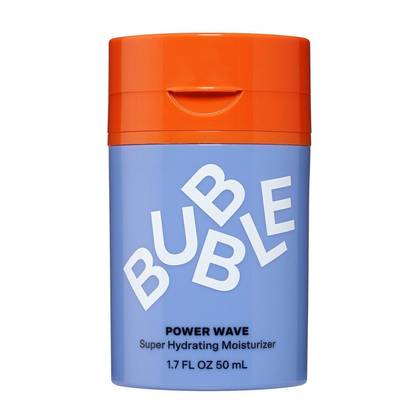 Bubble Skincare Power Wave Super Hydrating Face Moisturizer - 1.7 fl oz: Vegan Daily Cream for Normal Skin