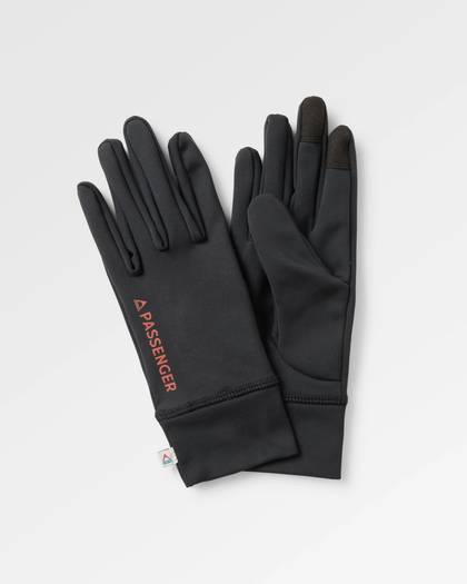 Snowscape Glove Liner - Black