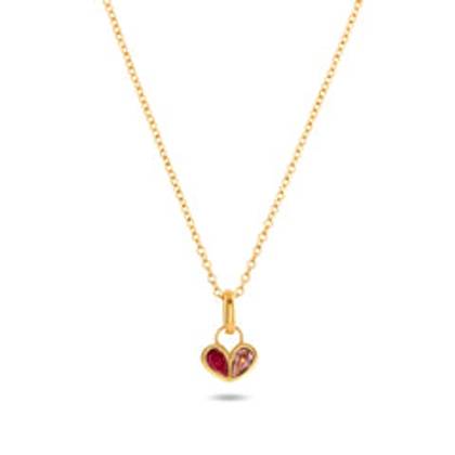 Harmony Heart Necklace (Gold)