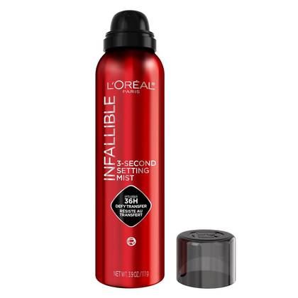 L'Oreal Paris Infallible 3-Second Up to 36HR Wear Setting Spray - 3.9 oz