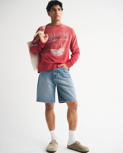 Baggy Denim Short