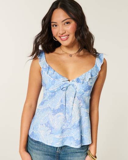 Easy Ruffle Tank