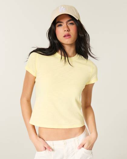 Slub Crew T-Shirt