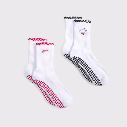 2-Pack YPB Grip Socks