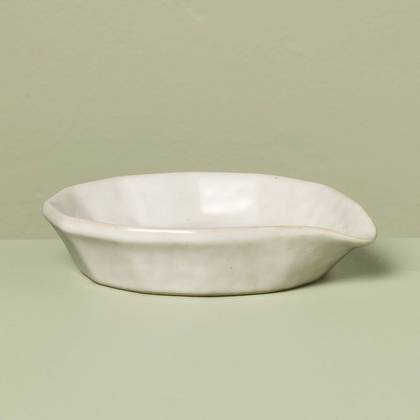 Stoneware Spoon Rest Sour Cream - Hearth & Hand™ with Magnolia