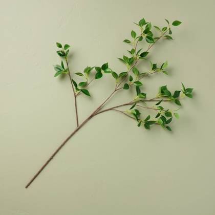 Banyan Leaf Artificial Stem Green - Hearth & Hand™ with Magnolia