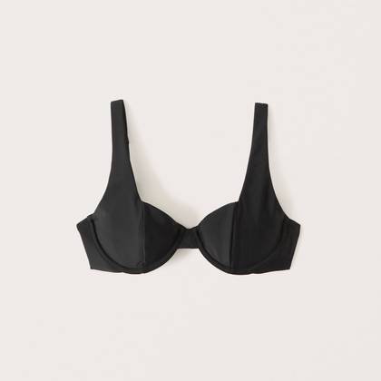 Wide Strap Underwire Bikini Top