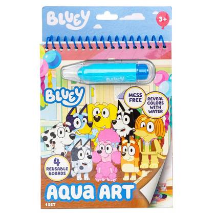 Bluey Aqua Art Friends Forever