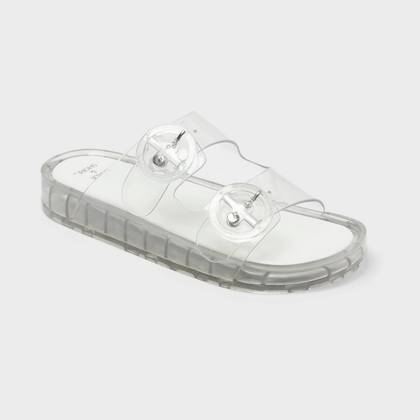 Women’s Gemma Jelly Sandals - Shade & Shore™ Clear 5