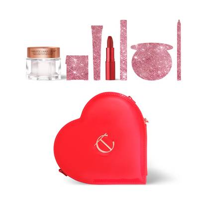Charlotte Tilbury Charlotte's Mystery L.o.v.e Look - 7 Beauty Icons & A Free Heart Makeup Bag