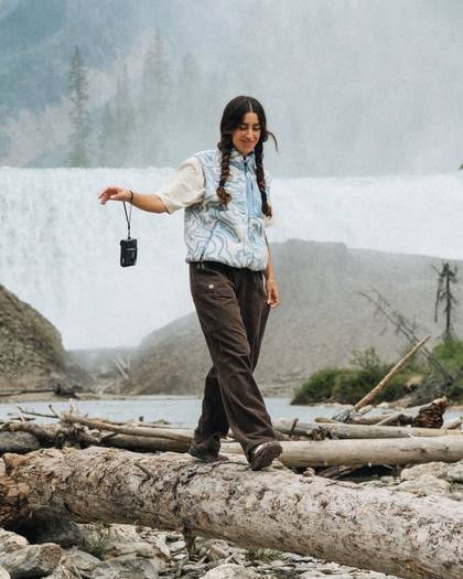 Someday Organic Cotton Corduroy Trouser - Coffee