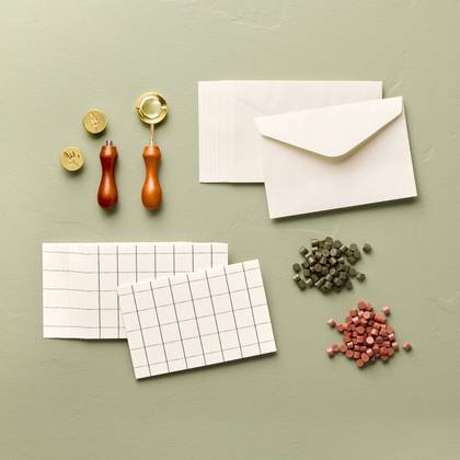 5pc Creative Spaces Wax Seal Kit - Hearth & Hand™ with Magnolia