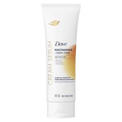 Dove Beauty Niacinamide and Even Tone Body Lotion - 8 fl oz: For Normal, Mature Skin, Tube, With Retinol