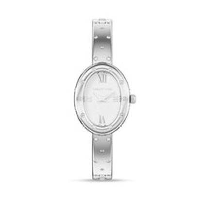 Polka Dot Crystal Watch (Silver)