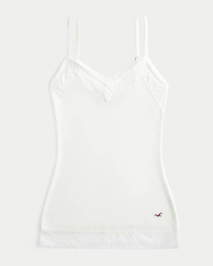 Lace Trim Layering Cami