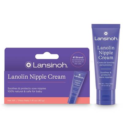 Lansinoh Lanolin Nipple Cream for Breastfeeding - 1.41oz
