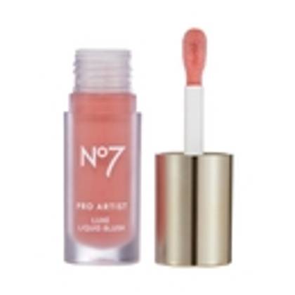 No7 Pro Artist Luxe Liquid Blush 6.1ml - Coral Blush