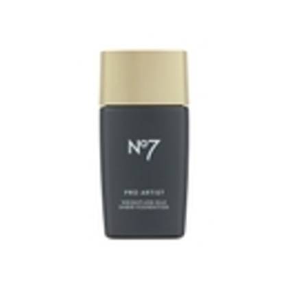 No7 Pro Artist Foundation Weightless Silk Sheer Foundation 30ml - 4 Calico