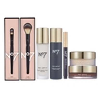 No7 Pro Artist Complexion Collection 7 Piece Bundle - Shade 4 Deep Glow