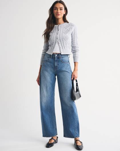 High Rise Barrel Jean
