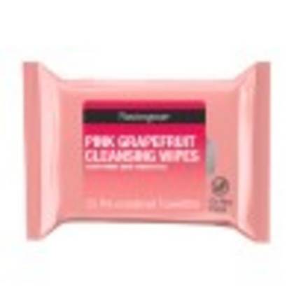 Neutrogena Oil-Free Facial Cleansing Makeup Wipes with Pink Grapefruit - 25ct