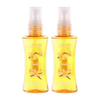 Vanilla Body Spray by Body Fantasies for Women - 1.7 oz Body Spray - Pack of 2