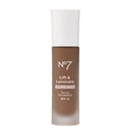 No7 Lift & Luminate TRIPLE ACTION Serum Foundation 30ml - 24 Umber