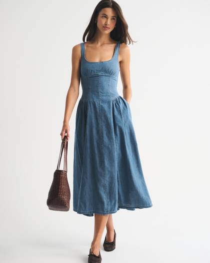 A&F Bra-Free Dylan Midi Dress