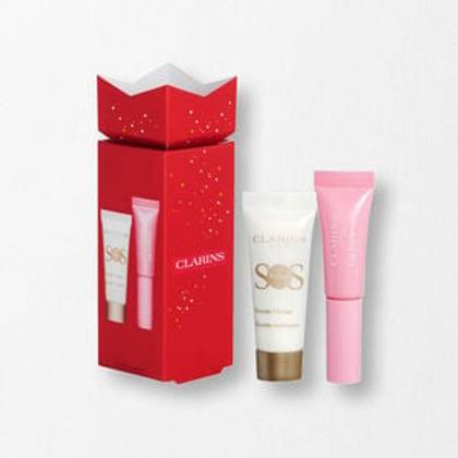 Clarins Prime & Pout Stocking Filler unit