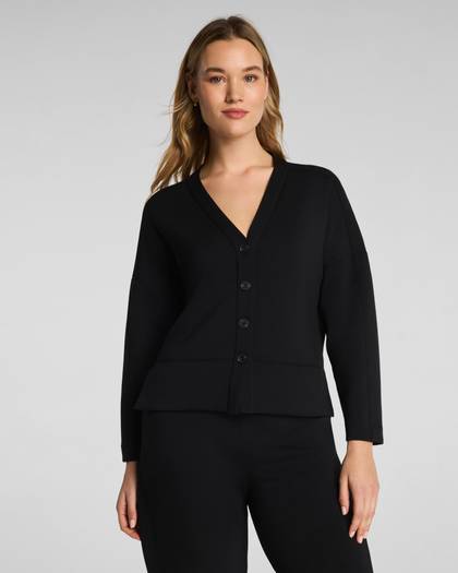 SPANX AirEssentials® Cardigan | Very Black - Black