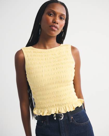 2-in-1 Reversible Smocked Top