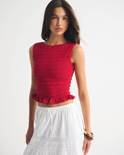 2-in-1 Reversible Smocked Top