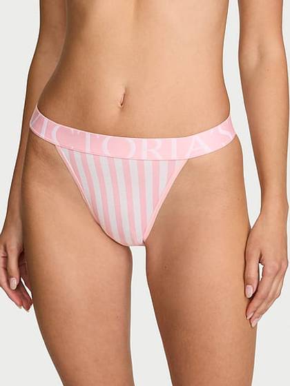 Exploded Logo Cotton 90s Brief Panty