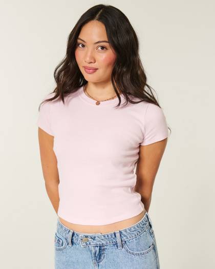 100% Cotton Crew Baby Tee