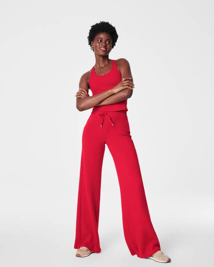 SPANX AirEssentials® Wide Leg Pant | SPANX® Red - Red