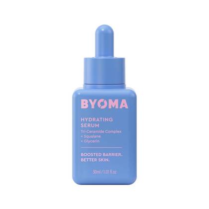 BYOMA Hydrating Serum - 1.01 fl oz: Vegan Facial Treatment with Ceramides for Normal & Dry Skin, Unscented Formula