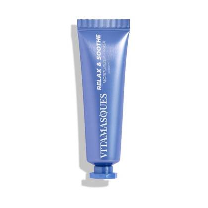 Vitamasques Jet Set Relax & Soothe Moisturizer Mask - 0.67 fl oz: Contains Hyaluronic Acid, Ceramides, Vegan, Unscented