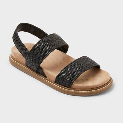 Women’s Ada Sandals with Memory Foam Insole - Universal Thread™ Black 5