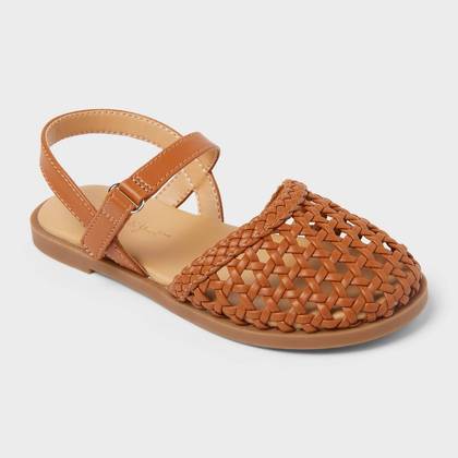 Toddler Makaya Sandals - Cat & Jack™ Brown 6T